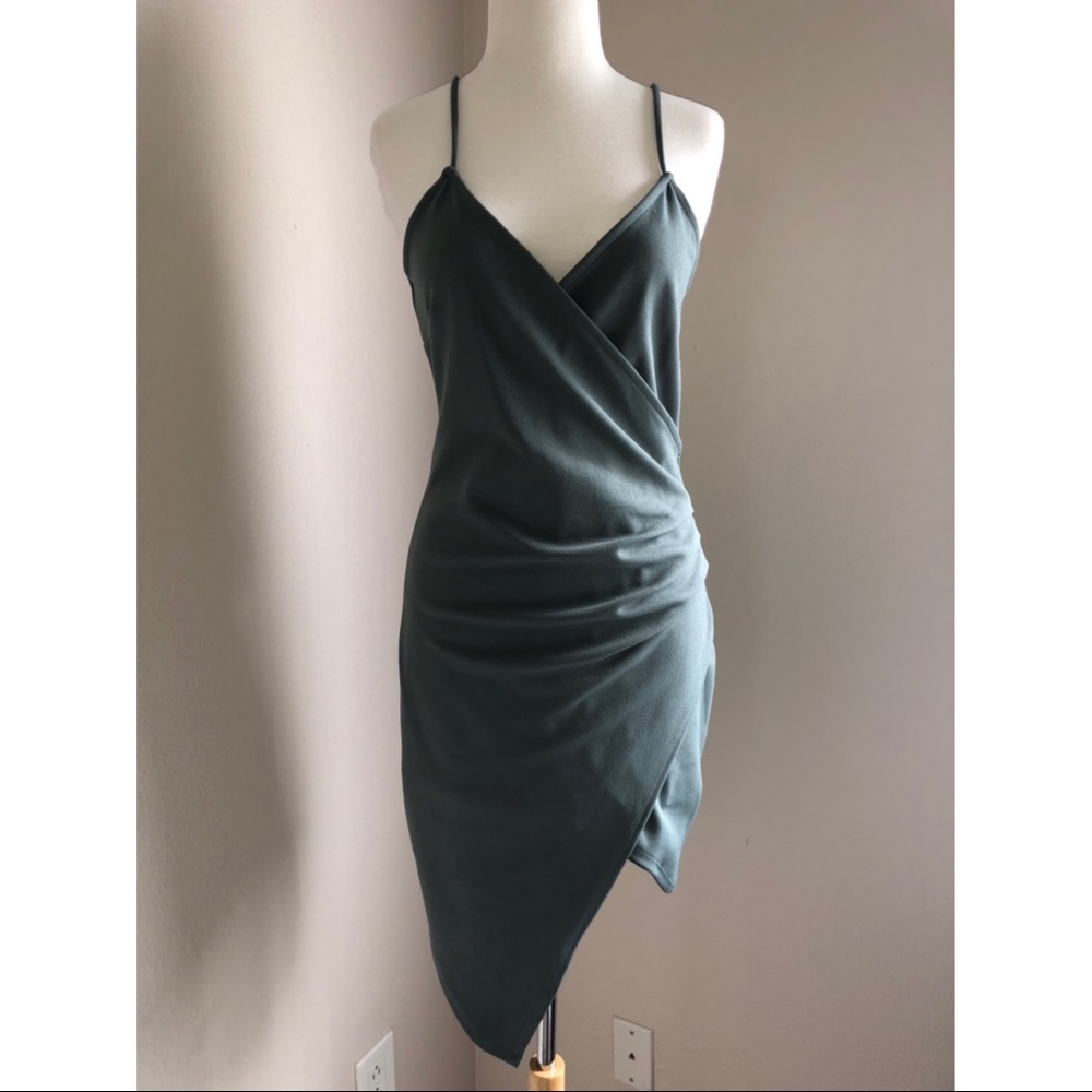 Slate Grey Strappy Dress